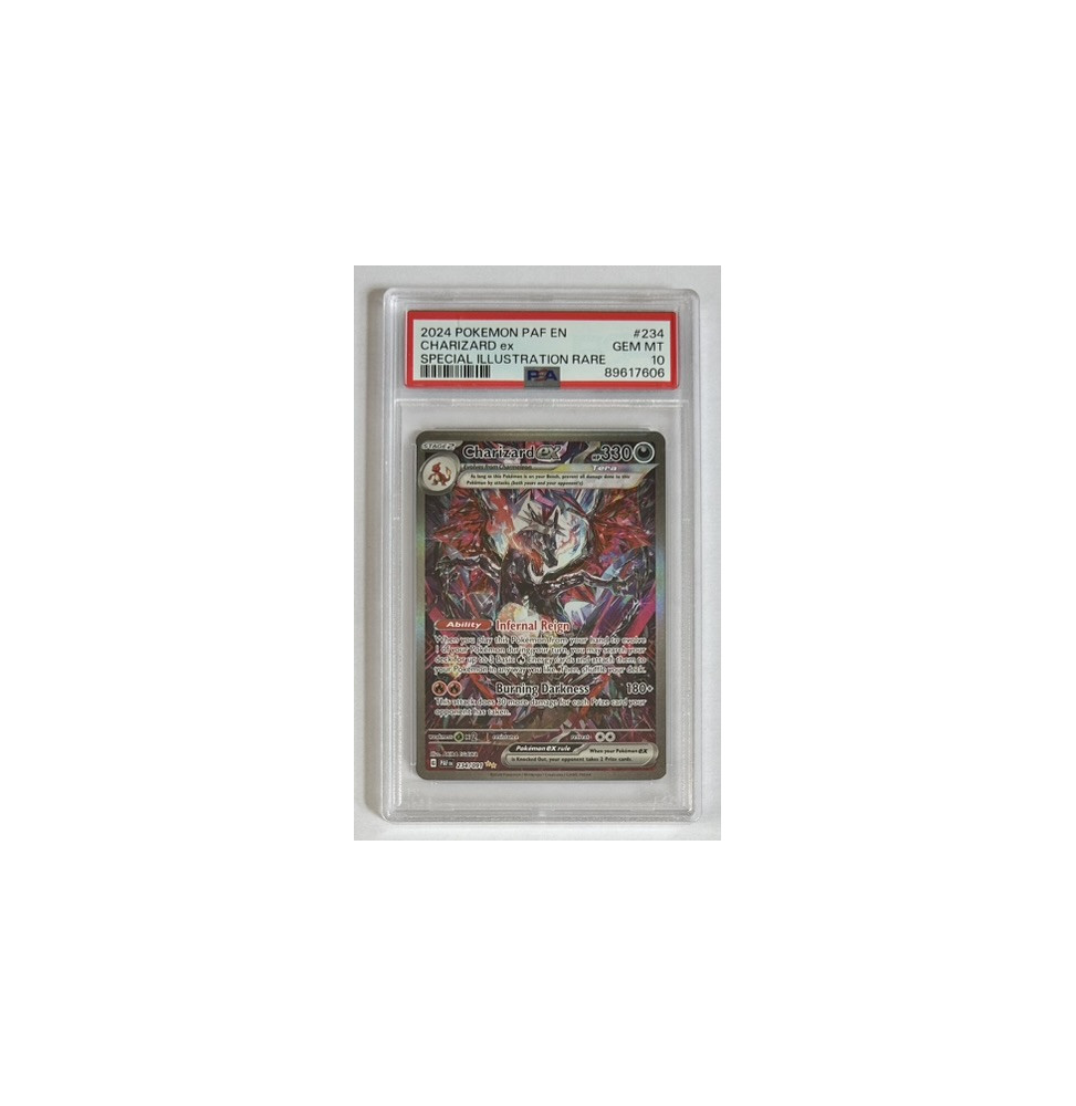 Pokémon Charizard ex PAF/234/EN - PSA 10