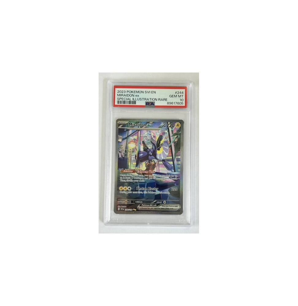 Pokémon Miraidon EX SVI/244/EN - PSA 10