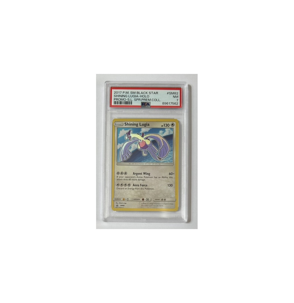 Pokémon Shining Lugia - holo SM Black Star/SM82/EN - PSA 7