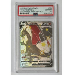 Pokémon Charizard V Champions Path/079/EN - PSA 10