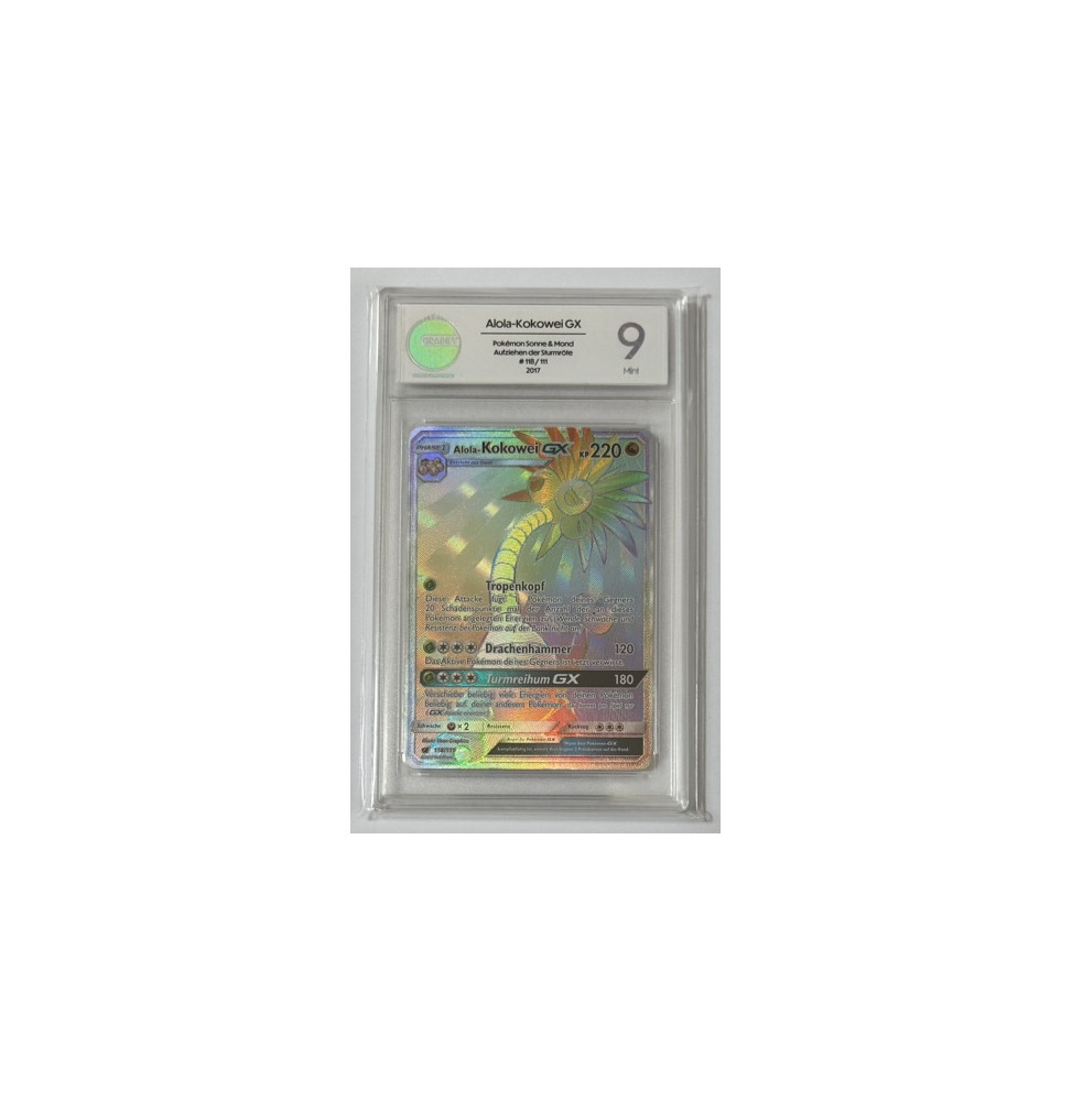 Pokémon Alola-Kokowei GX/118/DE - Gradify 9