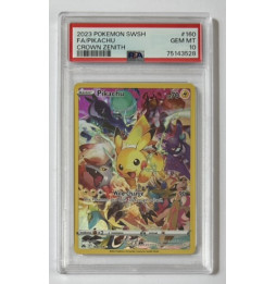 Pokémon Pikachu Crown Zenith/160/EN - PSA 10