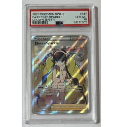 Pokémon Elesa's Sparkle Crown Zenith /147/EN - PSA 10