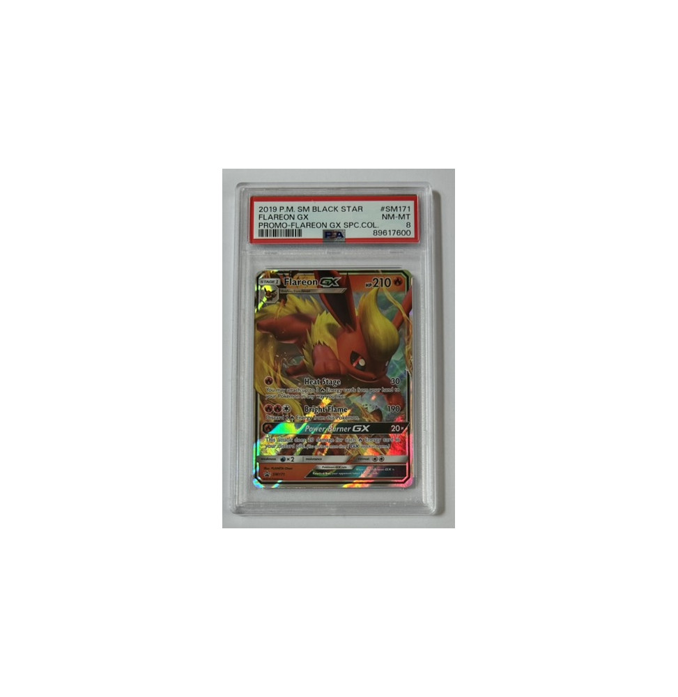 Pokémon Flareon GX-promo /SM171/EN - PSA 8