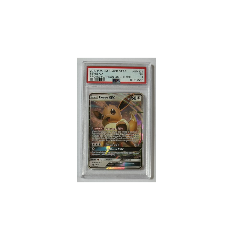 Pokémon Eevee GX-promo /SM174/EN - PSA 7