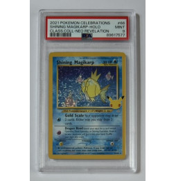 Pokémon Shining Magikarp Celebrations /66/EN - PSA 9