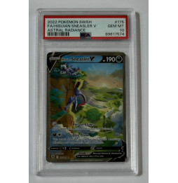 Pokémon Hisuian Sneasler V Astral Radiance/175/EN - PSA 10