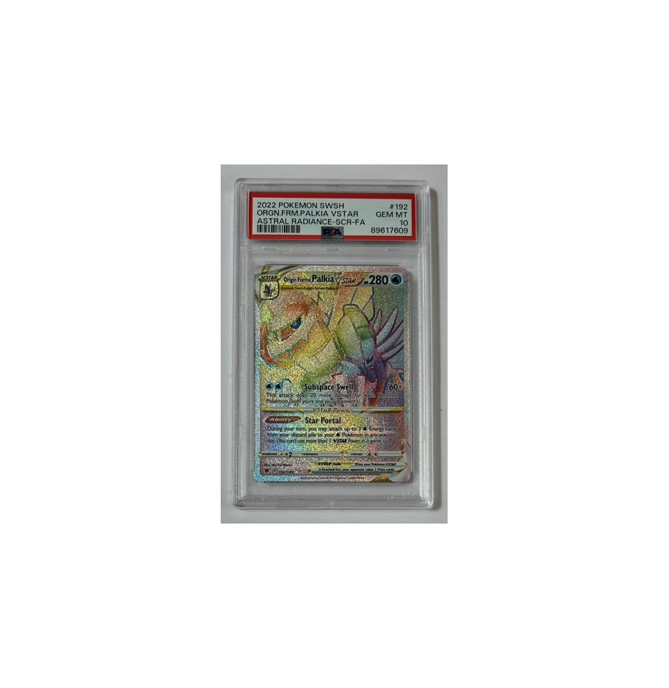 Pokémon Origin Forme Palkia Astral Radiance/192/EN - PSA 10