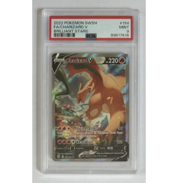 Pokémon Charizard V Brilliant stars/154/EN - PSA 9