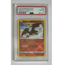 Pokémon Radiant Charizard Crown Zenith/020/EN - PSA 10