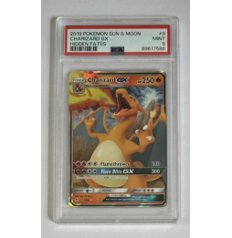 Pokémon Charizard GX Hidden Fates/9/EN - PSA 9