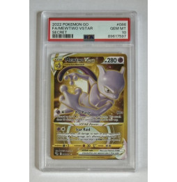 Pokémon Mewtwo VSTAR Pokemon Go/086/EN - PSA 10