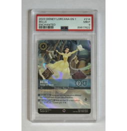 Disney Lorcana Belle Enchanted/214/EN - PSA 9