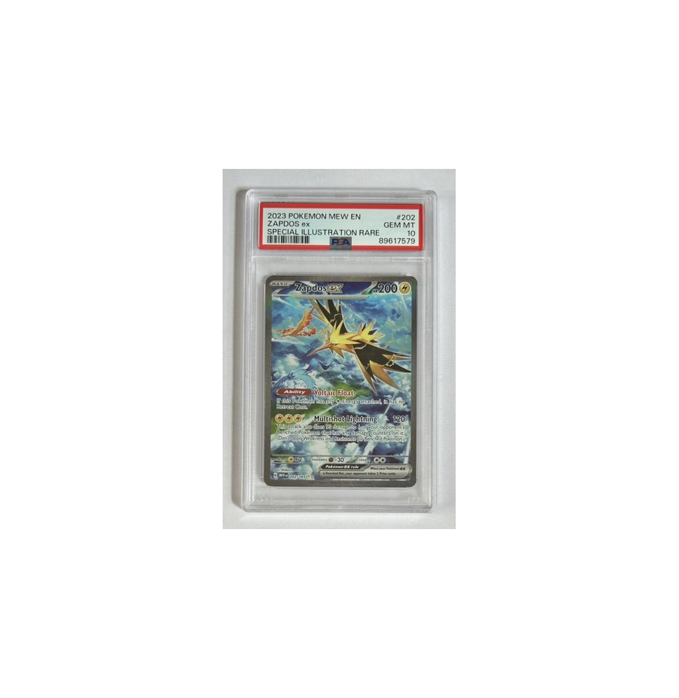 Pokémon Zapdos EX 151/202/EN - PSA 10