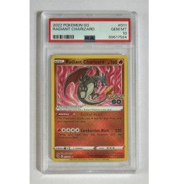 Pokémon Radiant Charizard Pokemon Go/011/EN - PSA 10