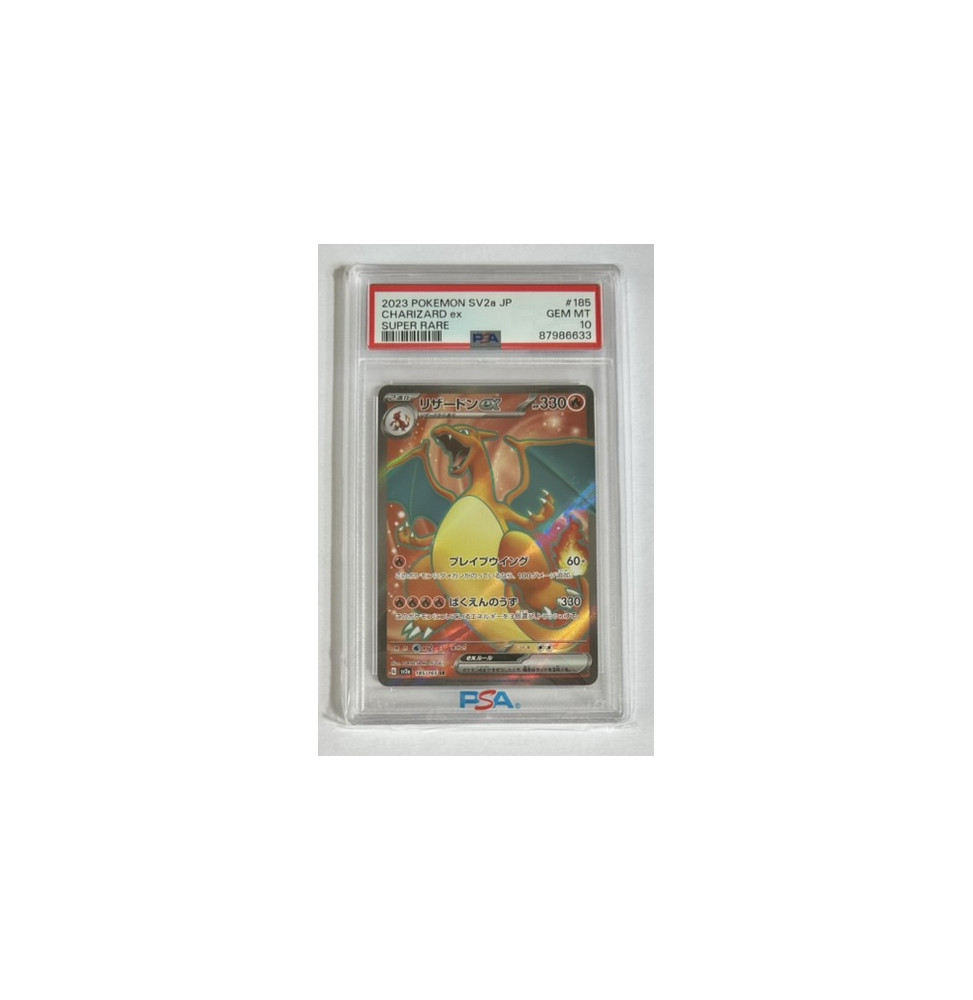 Pokémon Charizard EX 151/185/JPN - PSA 10