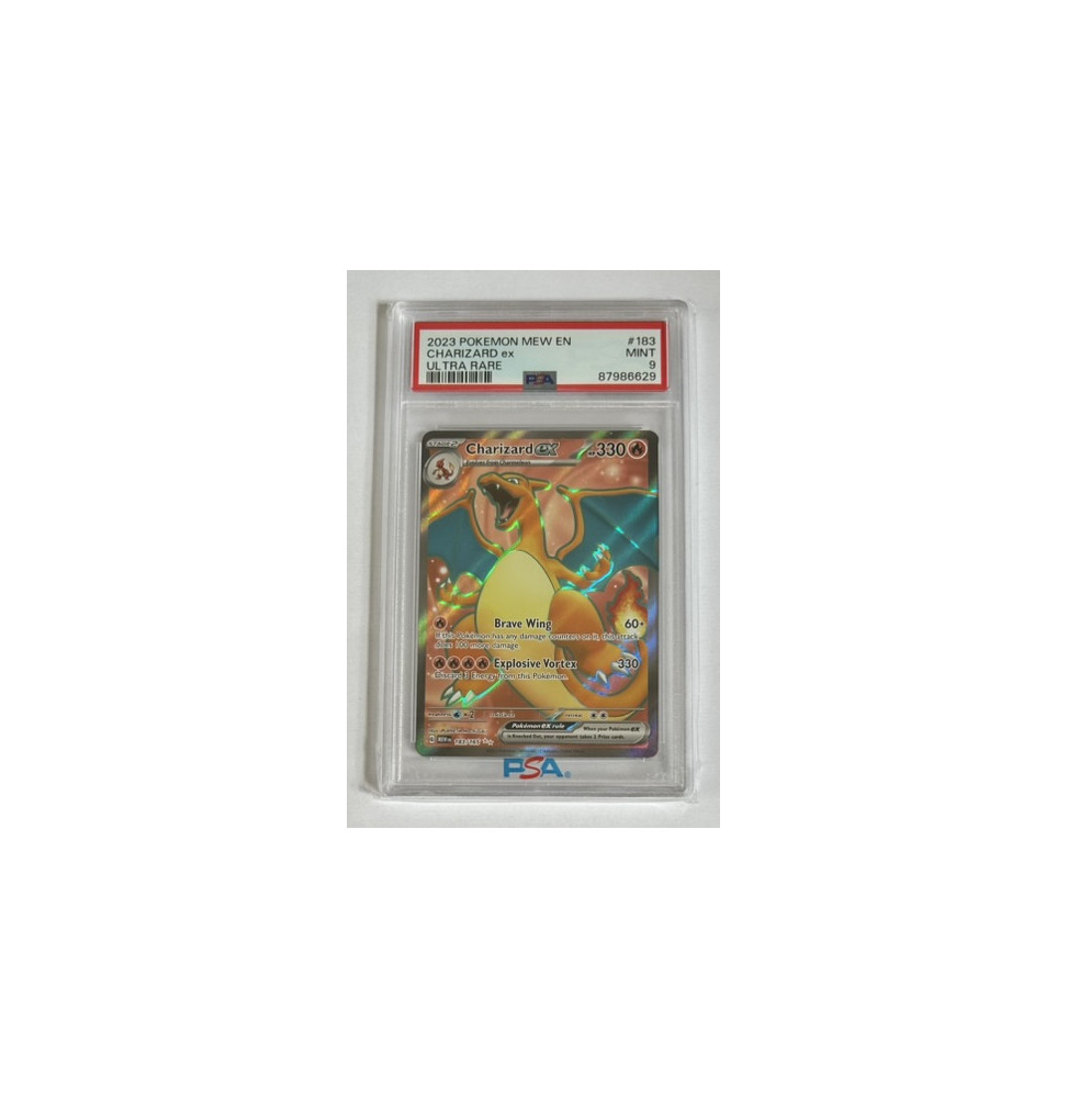 Pokémon Charizard EX 151/183/EN - PSA 9