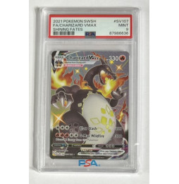 Pokémon Charizard VMAX Shining Fates/SV107/EN - PSA 9