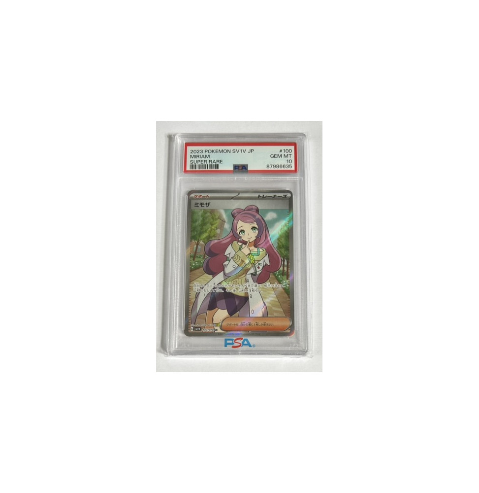 Pokémon Miriam Super Rare/100/JPN - PSA 10