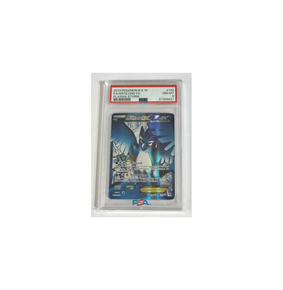 Pokémon Articuno EX Plasma Storm/132/EN - PSA 8