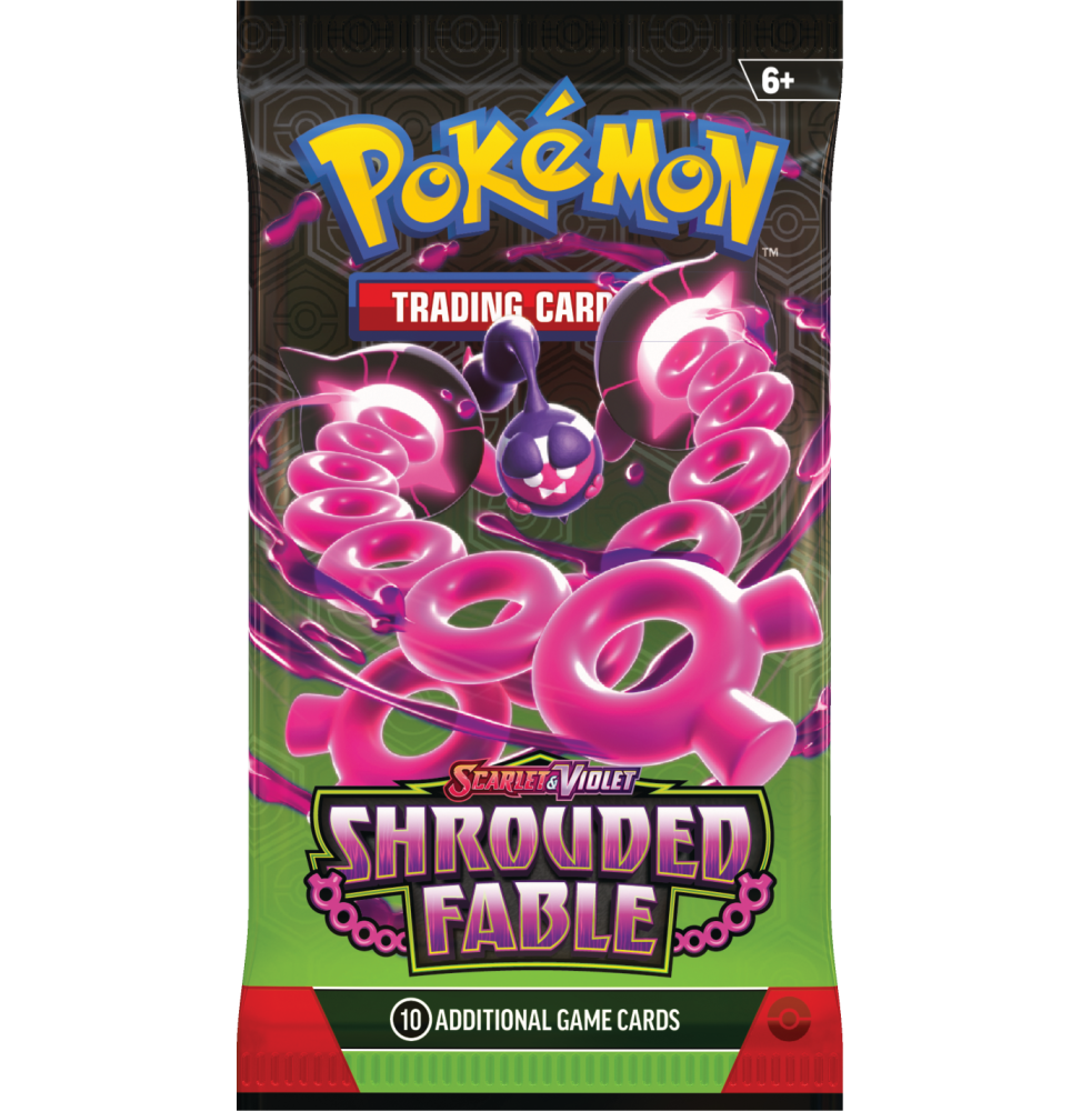 Karetní hra Pokémon TCG: Scarlet & Violet Shrouded Fable - Booster (10 karet)