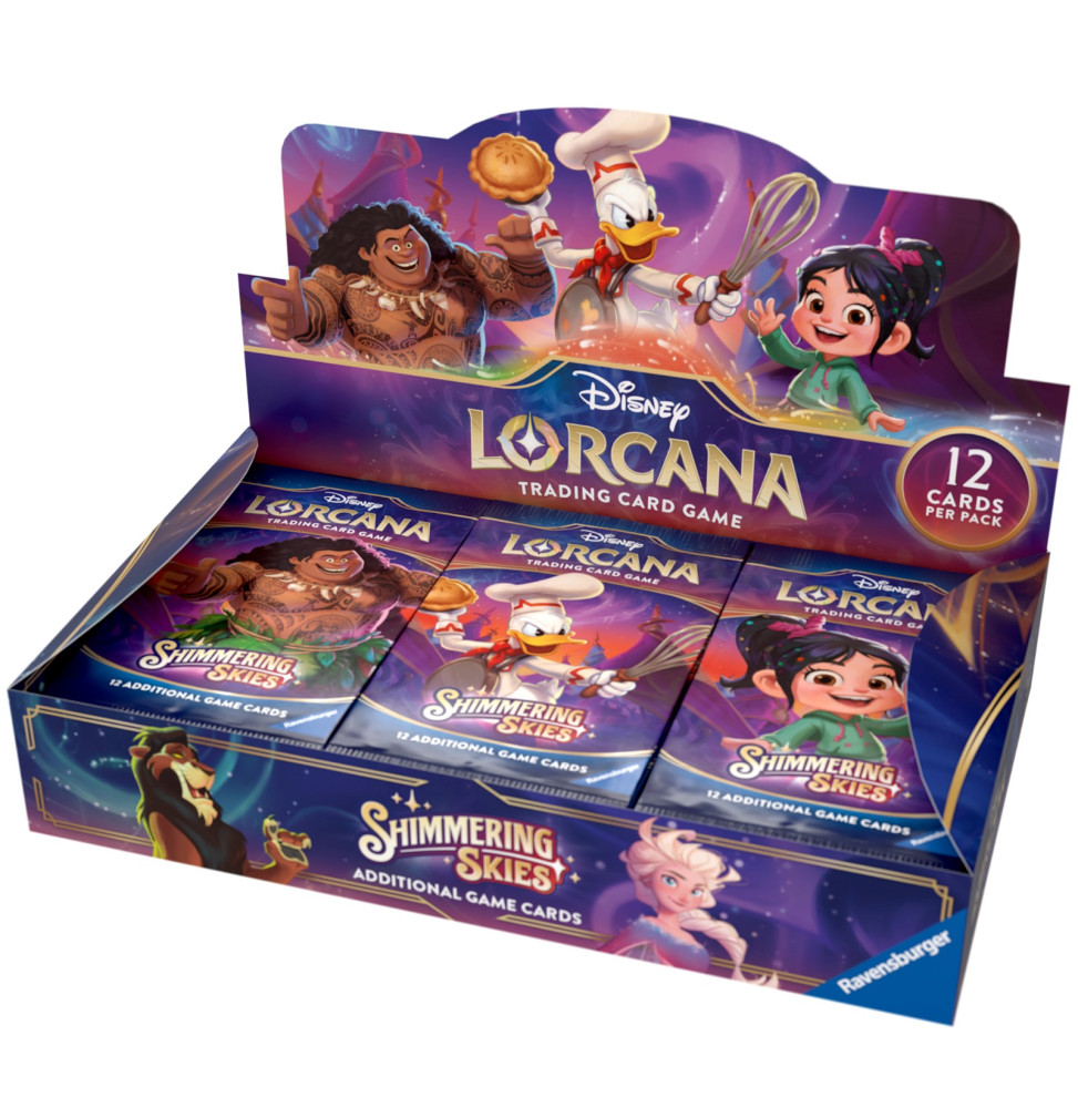 Karetní hra Lorcana: Shimmering Skies - Booster Box (24 boosterů)