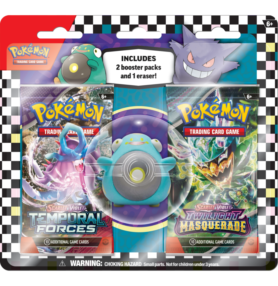 Karetní hra Pokémon TCG: Guma Bellibolt + 2x booster