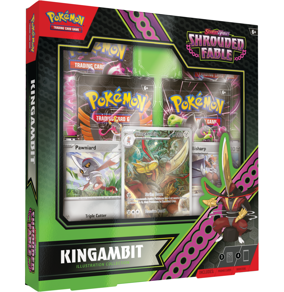 Karetní hra Pokémon TCG: Scarlet & Violet Shrouded Fable - Kingambit Illustration Collection