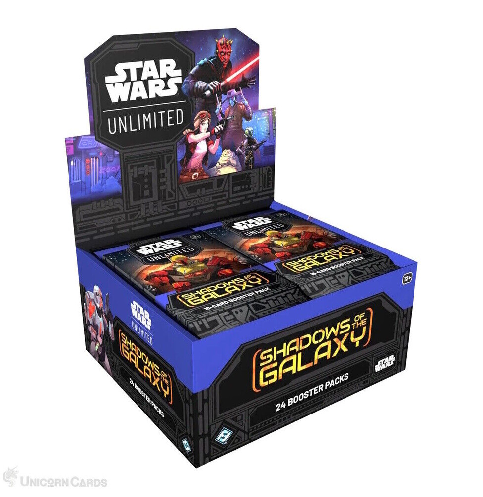 Star Wars: Unlimited - Shadows of the Galaxy Booster Box (24 Packs)