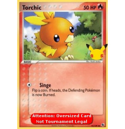 Torchic (RS 74) - JUMBO KARTA