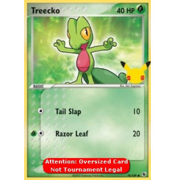 Treecko (RS 76) - JUMBO KARTA