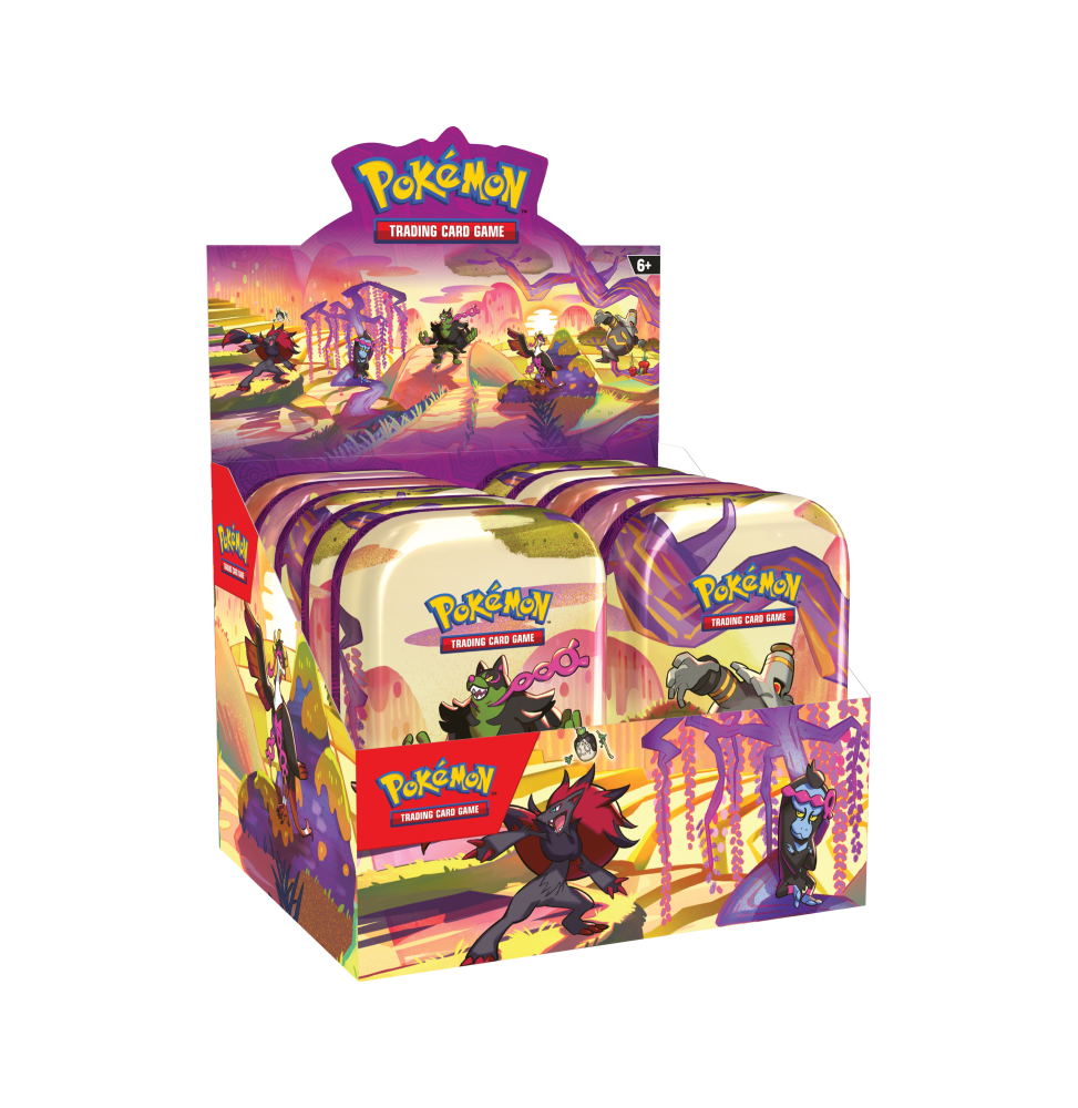 Karetní hra Pokémon TCG: Scarlet & Violet Shrouded Fable - Mini Tin Display (10x Mini Tin)