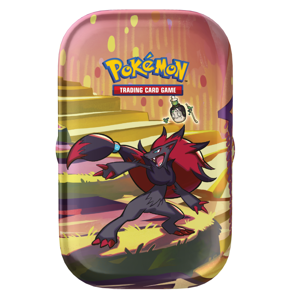 Karetní hra Pokémon TCG: Scarlet & Violet Shrouded Fable - Mini Tin: Zoroark