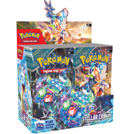 Karetní hra Pokémon TCG: Scarlet & Violet Stellar Crown - Booster Box (36 boosterů)