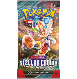 Karetní hra Pokémon TCG: Scarlet & Violet Stellar Crowwn - Booster (10 karet)