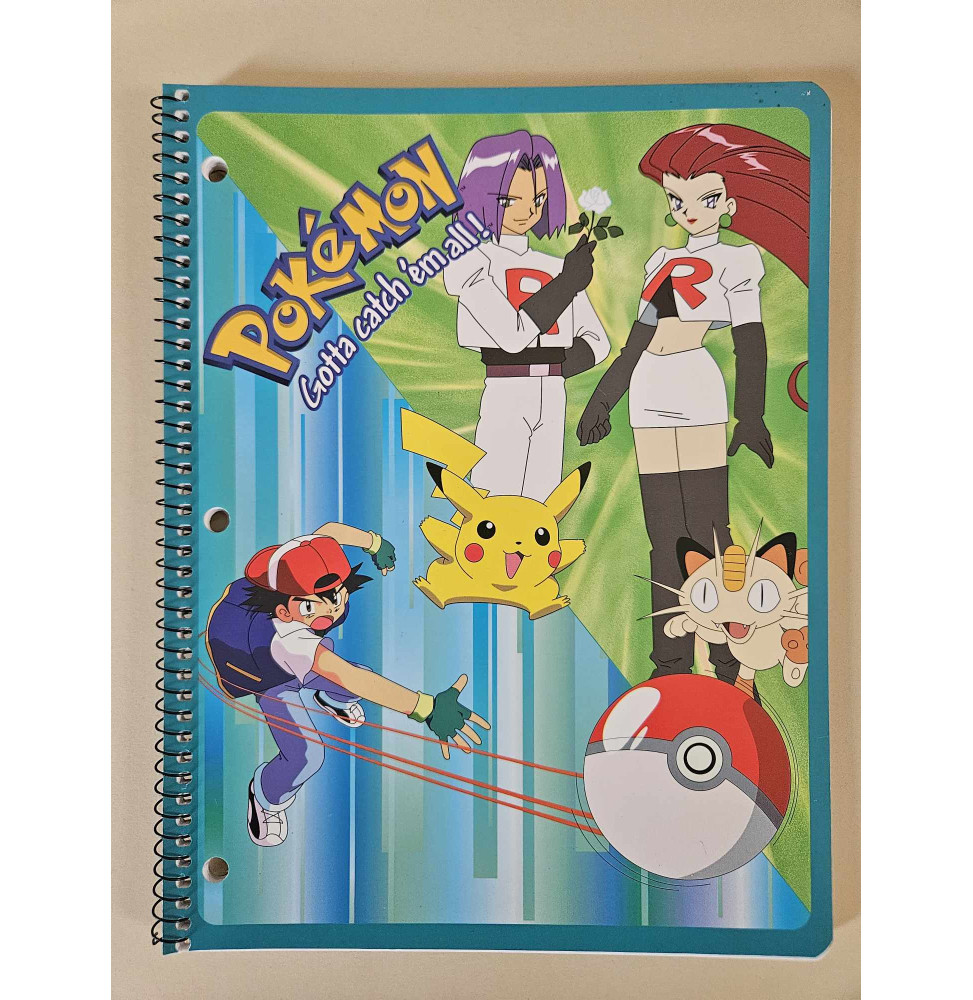 Vintage Pokémon sešit - Rakeťáci