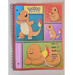 Vintage Pokémon sešit - Charmander