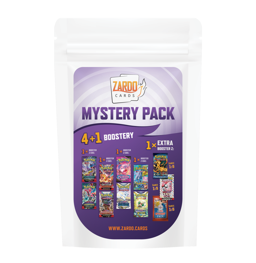 MYSTERY BOOSTER PACK č.7 (4 BOOSTERY +1 BONUSOVÝ BOOSTER)