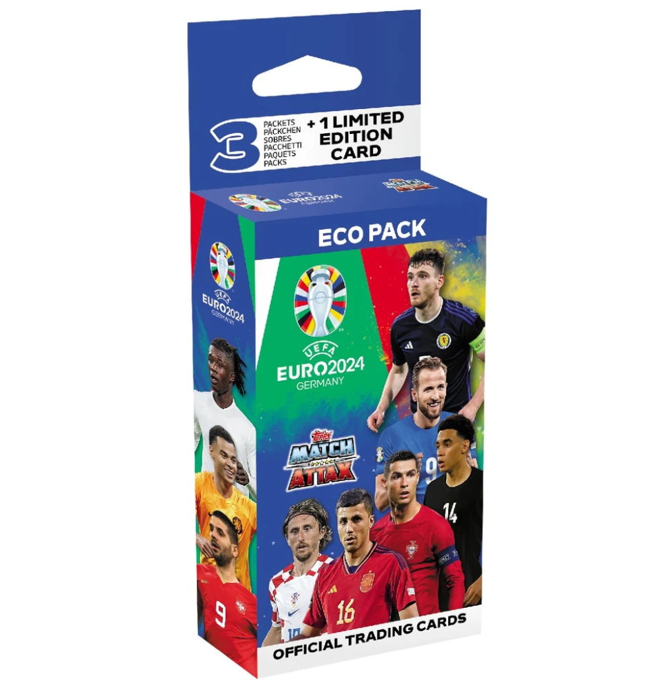 Fotbalové karty Topps EURO 2024 Eco Pack