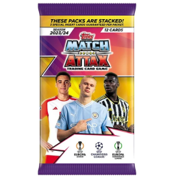 Fotbalové karty Topps UEFA UCL MATCH ATTAX 23/24 - Packet