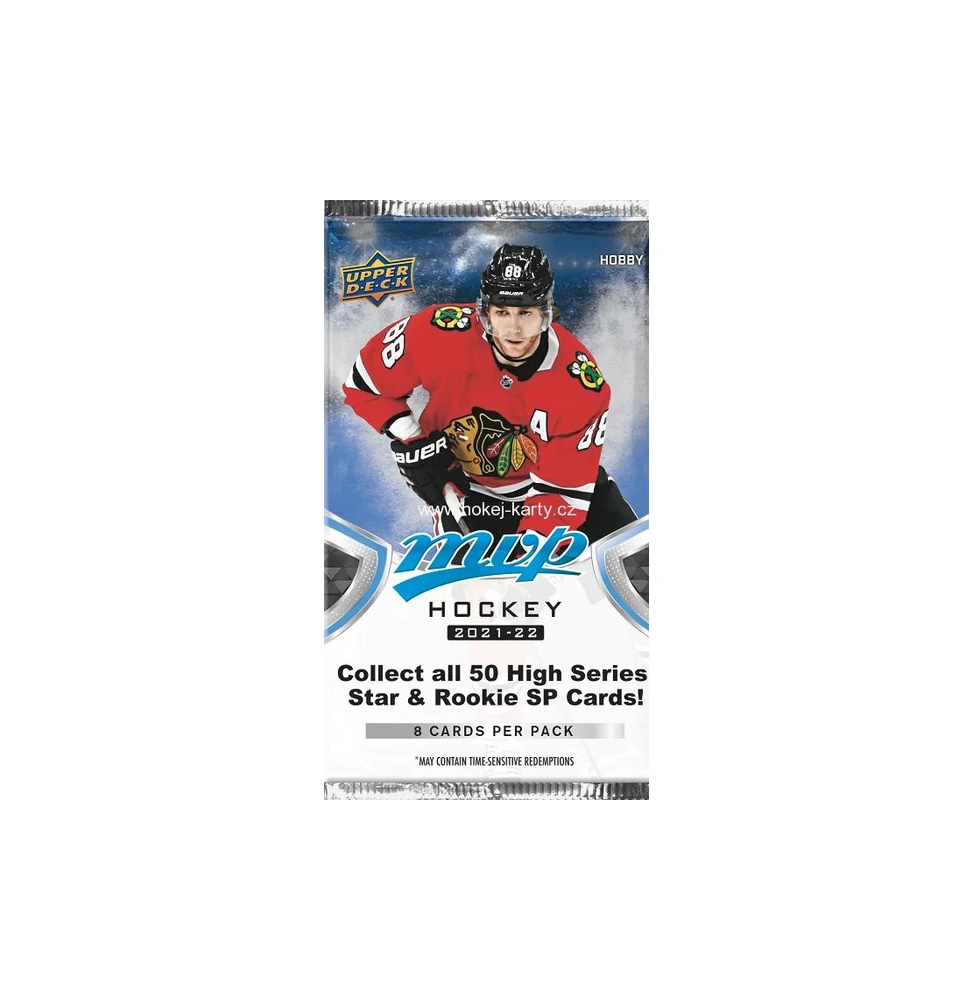 Hokejové karty Upper Deck - 21-22 MVP Hockey Hobby Balíček