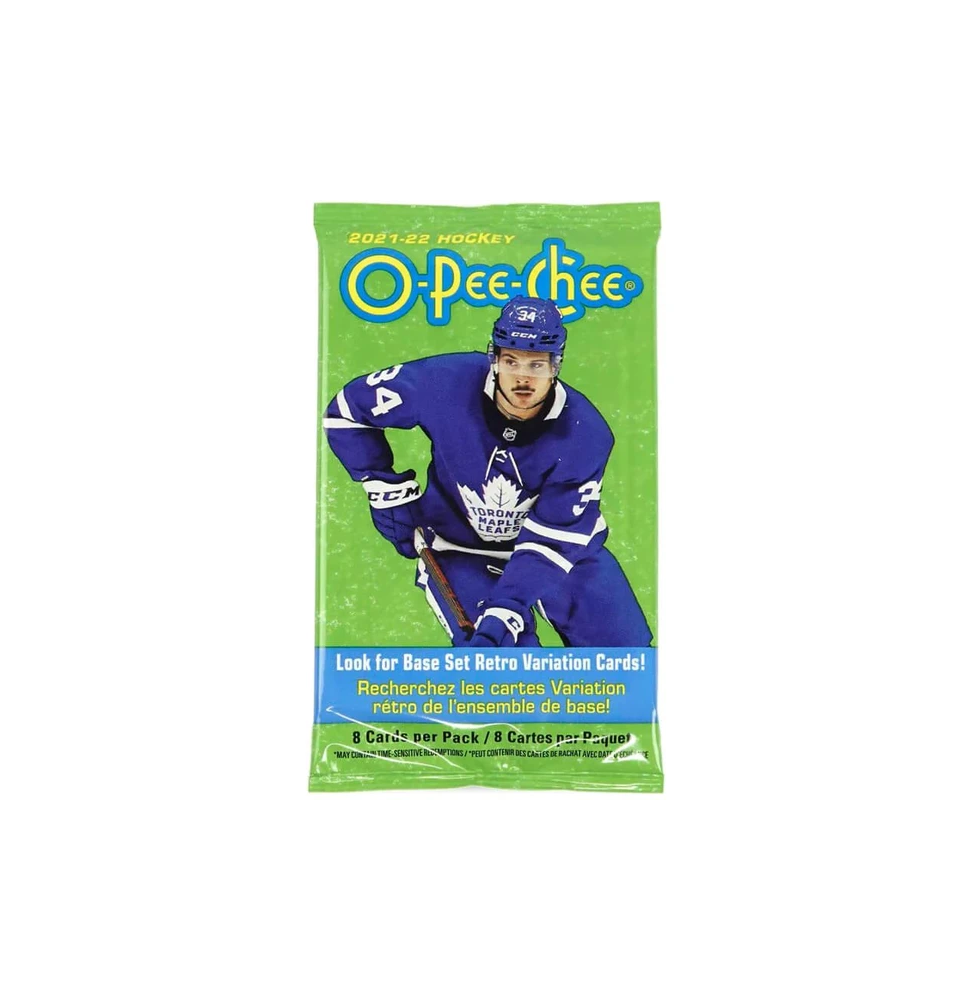 Hokejové karty Upper Deck - 21-22 O-Pee-Chee Hockey Gravity Balíček