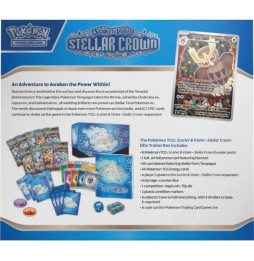 Karetní hra Pokémon TCG: Scarlet & Violet Stellar Crown - Elite Trainer Box