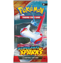 Karetní hra Pokémon TCG: Scarlet & Violet - Surging Sparks Booster (10 karet)