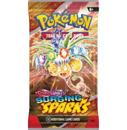 Karetní hra Pokémon TCG: Scarlet & Violet - Surging Sparks Booster (10 karet)