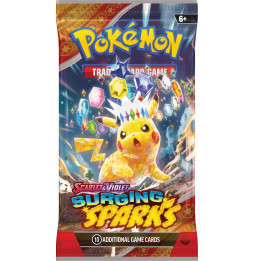 Karetní hra Pokémon TCG: Scarlet & Violet - Surging Sparks Booster (10 karet)