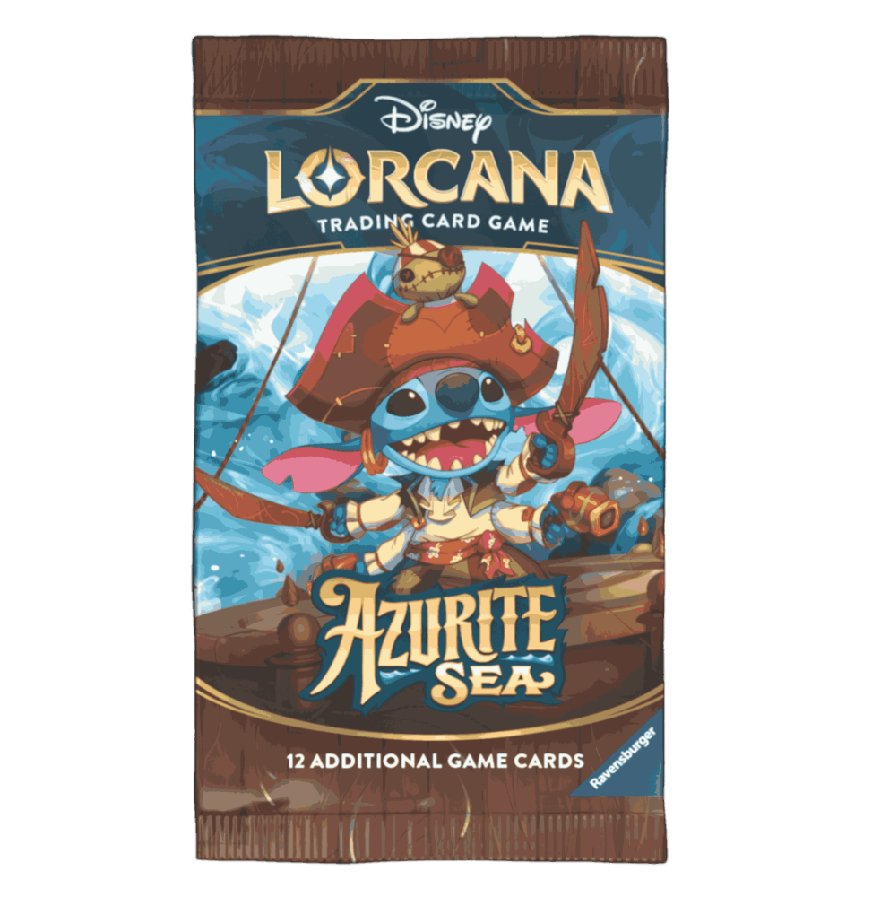 Karetní hra Lorcana: Azurite Sea - Booster (12 karet)