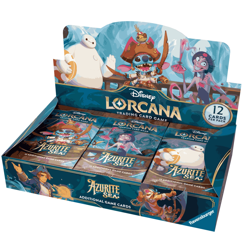 Karetní hra Lorcana: Azurite Sea - Booster Box (24 boosterů)