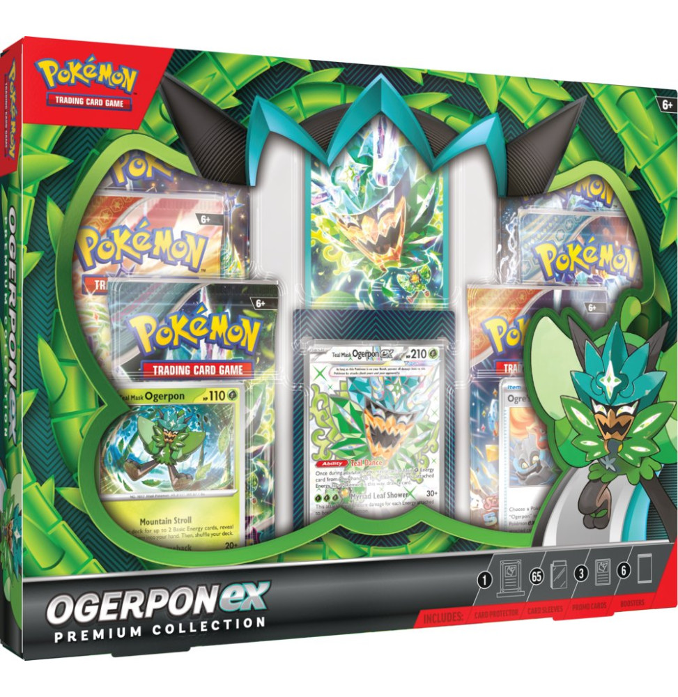 Pokémon TCG: Ogerpon ex Premium Collection - Předobjednávka