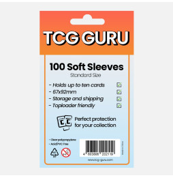 Obaly na karty - TCG Guru soft slim